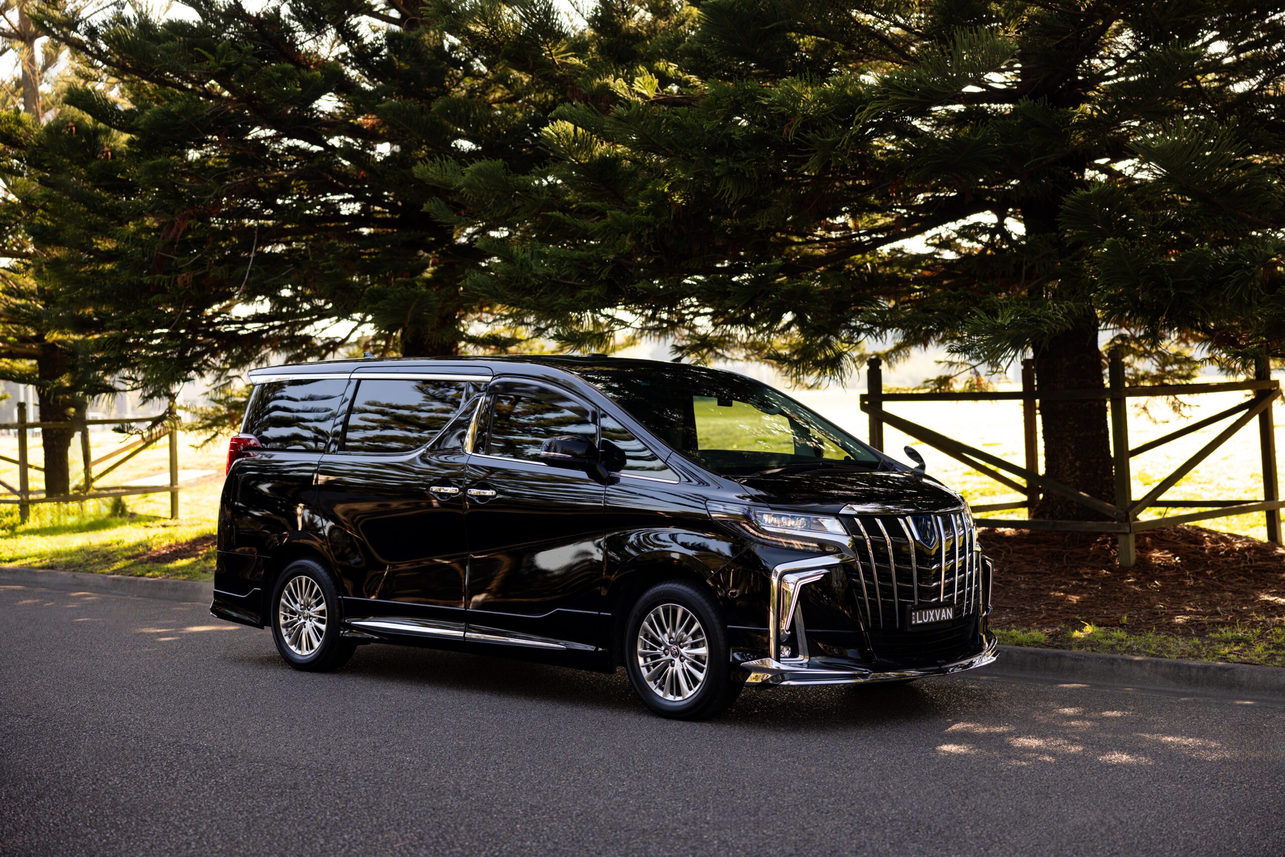 Toyota Alphard hire with driver in Sydney